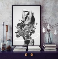 Pictură ArtShop Flowers of the Soul 40x60cm (PBWN158-L-L)