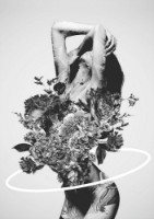 Pictură ArtShop Flowers of the Soul 50x75cm (PBWN158-M-PL) imaginea #3 — magazin online Desire.md