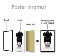 Pictură ArtShop Hairstyle Girl 50x75cm (PBWN179-M-L) imaginea #2 — magazin online Desire.md