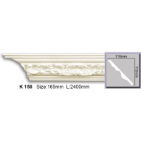 Сornisa tavan Harmony K158 115x118x2400 imaginea #2 — magazin online Desire.md