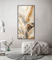 Pictură ArtShop Beige Tropical Leaves 40x80cm (PB146-M)