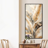 Pictură ArtShop Beige Tropical Leaves 45x90cm (PB146-LL)