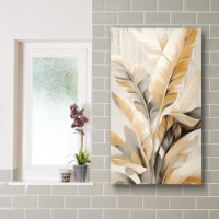Pictură ArtShop Beige Tropical Leaves 45x90cm (PB146-P-L)