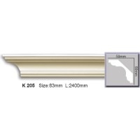 Сornisa tavan Harmony K205 (AB106) 59x59x2400 imaginea #2 — magazin online Desire.md