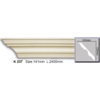 Сornisa tavan Harmony K207 (AB108) 100x100x2400 imaginea #2 — magazin online Desire.md