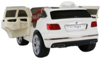 Mașinuța electrica Jiajia Bentley Bentayga White (JJ2158/2) imaginea #5 — magazin online Desire.md