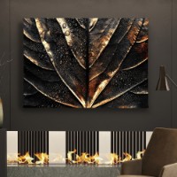 Pictură ArtShop Gold Leaf with Black 60x40cm (PB181-L-PL)