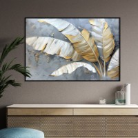 Pictură ArtShop Golden Palm Leaves 75x50cm (PB180-M-L)
