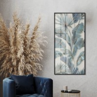 Pictură ArtShop Gray Tropical Plants 40x80cm (PB138-M)