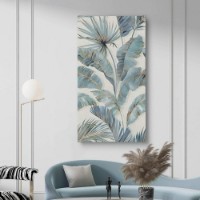 Pictură ArtShop Gray Tropical Plants 35x70cm (PB138-L-PL)