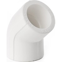 Unghi din polipropilenă Wavin PPR 45 FF 63 (03932)