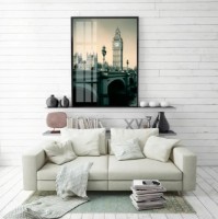 Pictură ArtShop Black & White London Bridge 30x60cm (PBW12-XL)