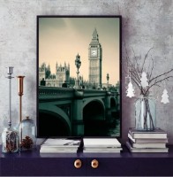 Pictură ArtShop Black & White London Bridge 45x90cm (PBW12-LL)
