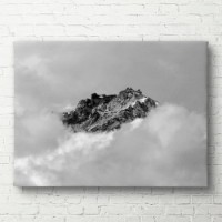 Pictură ArtShop Black & White Mountain Landscape 45x30cm (PBW15-XL-PL)