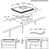Индукционная панель Electrolux EIV63443CT фото №4 — интернет-магазин Desire.md