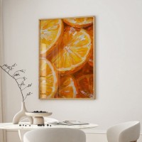 Pictură ArtShop Orange Slices 50x75cm (PET239-M)