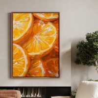 Pictură ArtShop Orange Slices 60x90cm (PET239-LL)
