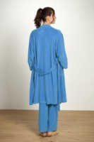 Халат Pip Studio Naomi Velvet Blue s.S (51.510.978) фото №9 — интернет-магазин Desire.md