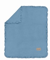 Плед для малышей Albero Mio Muslin Blue CC7 100x80cm