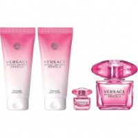 Parfum pentru el Versace Bright Crystal Absolu EDT 90ml + EDT 5ml + Shower Gel 100ml + Body Lotion 100ml