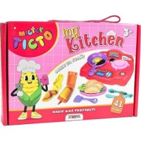 Пластилин Carioca Мистер тесто My Kitchen 41pcs (57146)