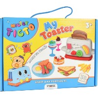 Пластилин Carioca Мистер тесто My Toaster 38pcs (57144)