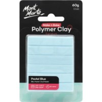 Argilă Mont Marte 60g Pastel Blue (MMSP6079)