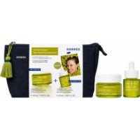 Подарочный набор Korres Santorini Grape Cream 40ml & Velvet Skin Drink 15ml
