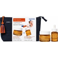 Подарочный набор Korres Black Pine Cream 40ml + Serum 15ml