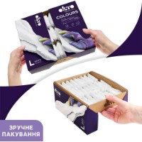 Plastilina OKTO Clay Colours L White (10017) imaginea #3 — magazin online Desire.md