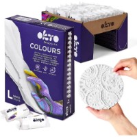 Plastilina OKTO Clay Colours L White (10017) imaginea #4 — magazin online Desire.md