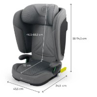 Scaun auto pentru copii Kinderkraft Unity 2 Grey (KCUNIT02GRY0000) imaginea #8 — magazin online Desire.md