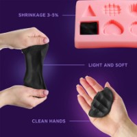 Plastilina OKTO Clay Colours S Black (10020) imaginea #3 — magazin online Desire.md