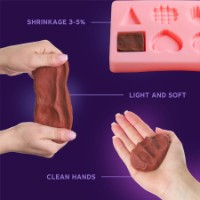 Plastilina OKTO Clay Colours S Chocolate (10022) imaginea #3 — magazin online Desire.md