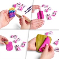 Plastilina OKTO Clay Colours S Magenta (10029) imaginea #2 — magazin online Desire.md