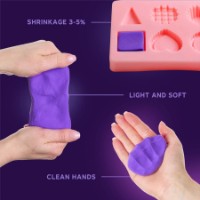 Plastilina OKTO Clay Colours S Purple (10030) imaginea #2 — magazin online Desire.md