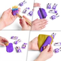 Plastilina OKTO Clay Colours S Purple (10030) imaginea #3 — magazin online Desire.md