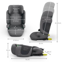 Scaun auto pentru copii Kinderkraft Xpand 2 Pro i-Size Grey (KCXPPR02GRY0000) imaginea #8 — magazin online Desire.md