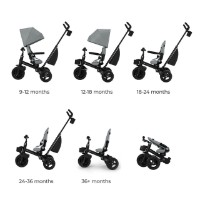 Bicicletă copii Kinderkraft Aveo 2 Plus Grey (KRAVEO02GRY0000) imaginea #2 — magazin online Desire.md