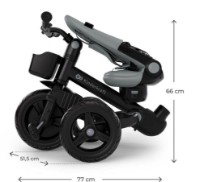 Bicicletă copii Kinderkraft Aveo 2 Plus Grey (KRAVEO02GRY0000) imaginea #8 — magazin online Desire.md