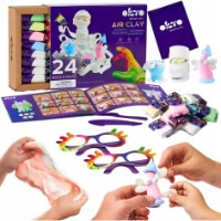 Plastilina OKTO Clay White&Pastel 24pcs (20024) imaginea #3 — magazin online Desire.md