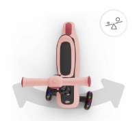 Trotinetă KinderKraft Halley 2 2in1 Pink (KRHALL02PNK0000) imaginea #10 — magazin online Desire.md