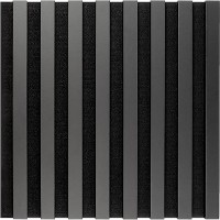 Panou decorativ de perete Marbet Black/Black Mat WL