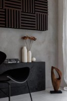 Panou decorativ de perete Marbet Black/Dark Oak WL imaginea #2 — magazin online Desire.md