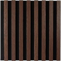 Panou decorativ de perete Marbet Black/Dark Oak WL