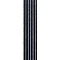 Panou decorativ de perete Marbet Grey/Black Mat WL