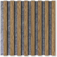 Panou decorativ de perete Marbet Grey/Light Oak WL