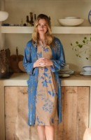 Халат Pip Studio Nisha Namaste Blue s.XL (51.510.945) фото №2 — интернет-магазин Desire.md
