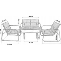 Set mobila de grădină FunFit Garden Set (4878) imaginea #4 — magazin online Desire.md