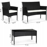 Set mobila de grădină FunFit Garden Set (4472) imaginea #8 — magazin online Desire.md